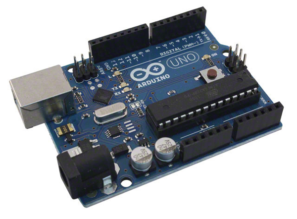 The Arduino Nano board Arduino Nano board